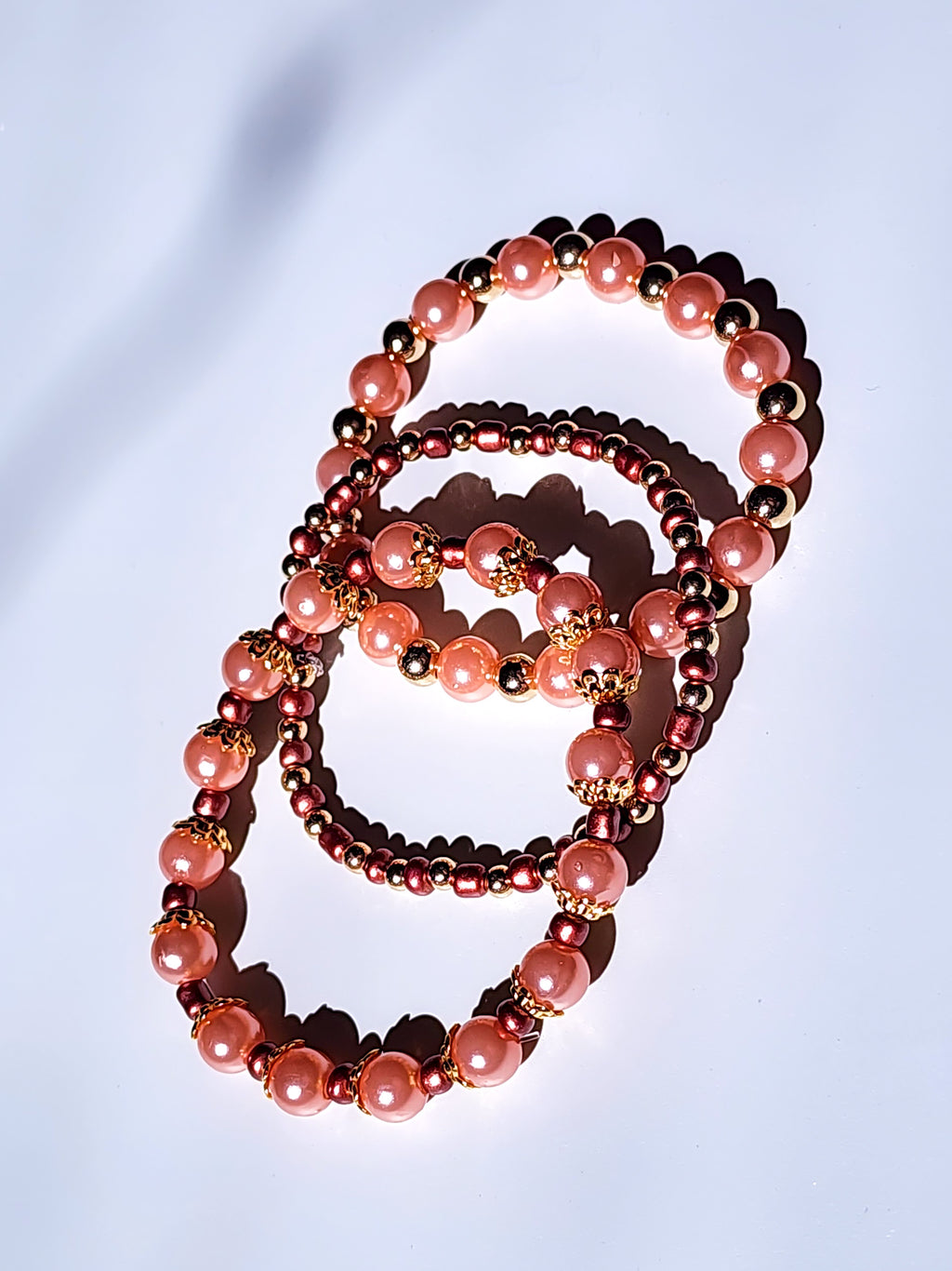 Golden blush - Bracelet set