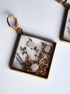 Garden Square - Earrings | Porcelain Garden Collection