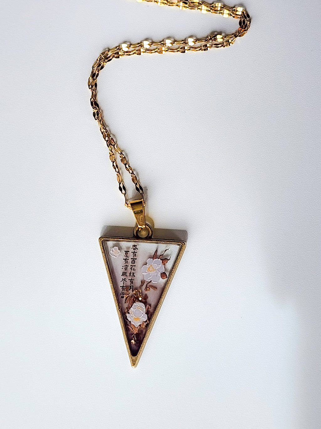 Triangle Garden - Necklace | Porcelain Garden Collection