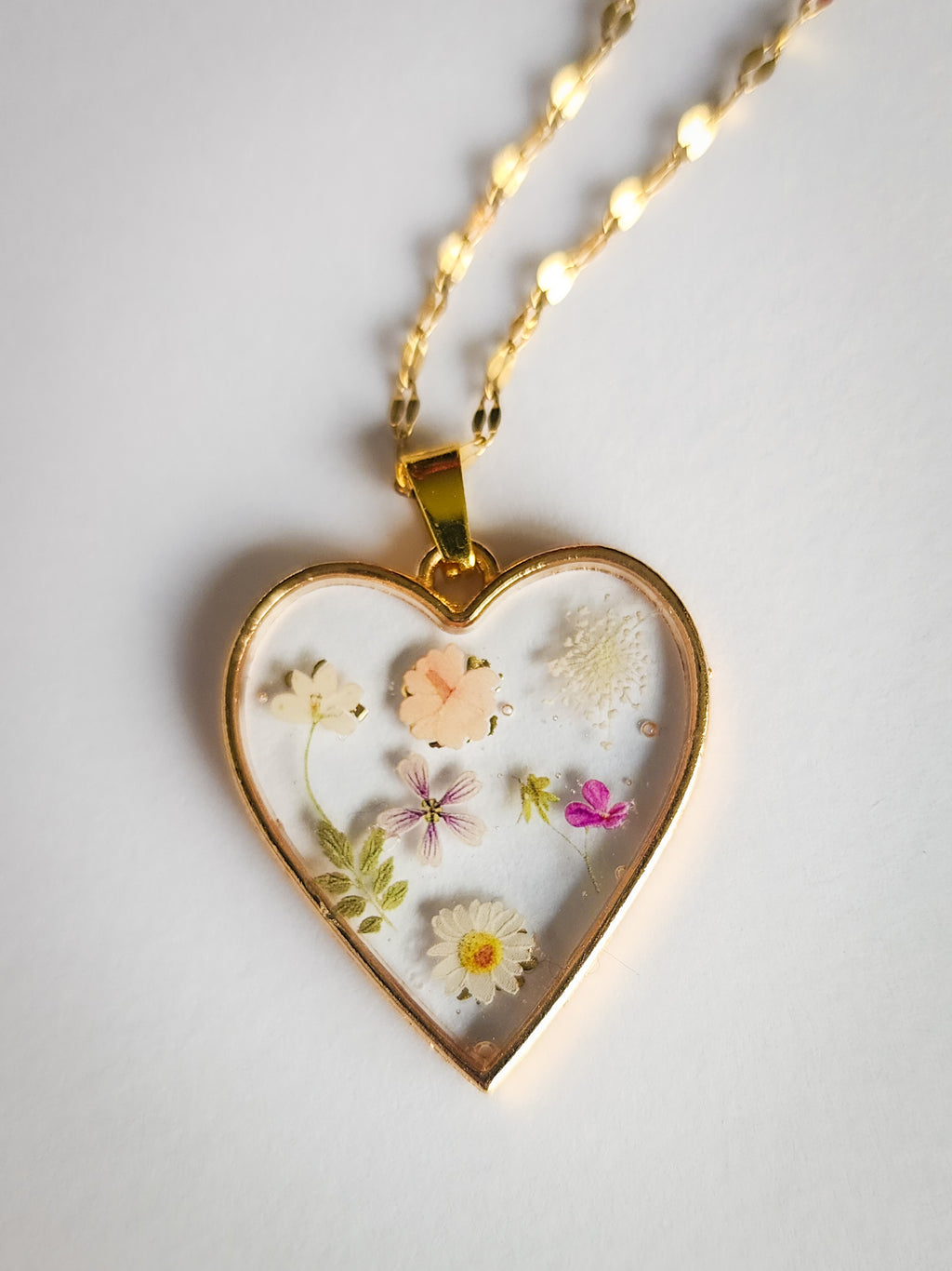 Petal Heart - Necklace | Wildflower Collection