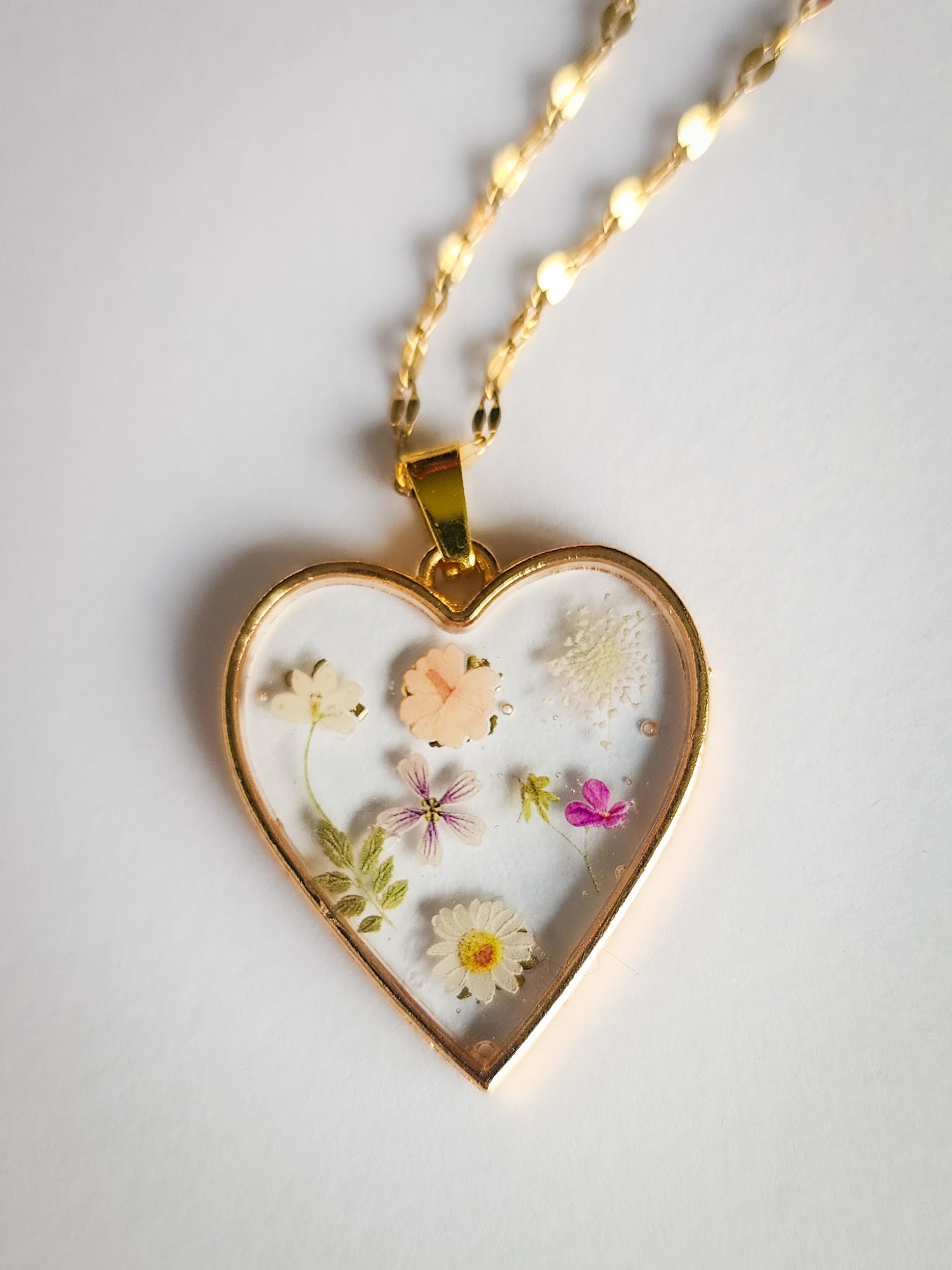 Petal Heart - Necklace | Wildflower Collection
