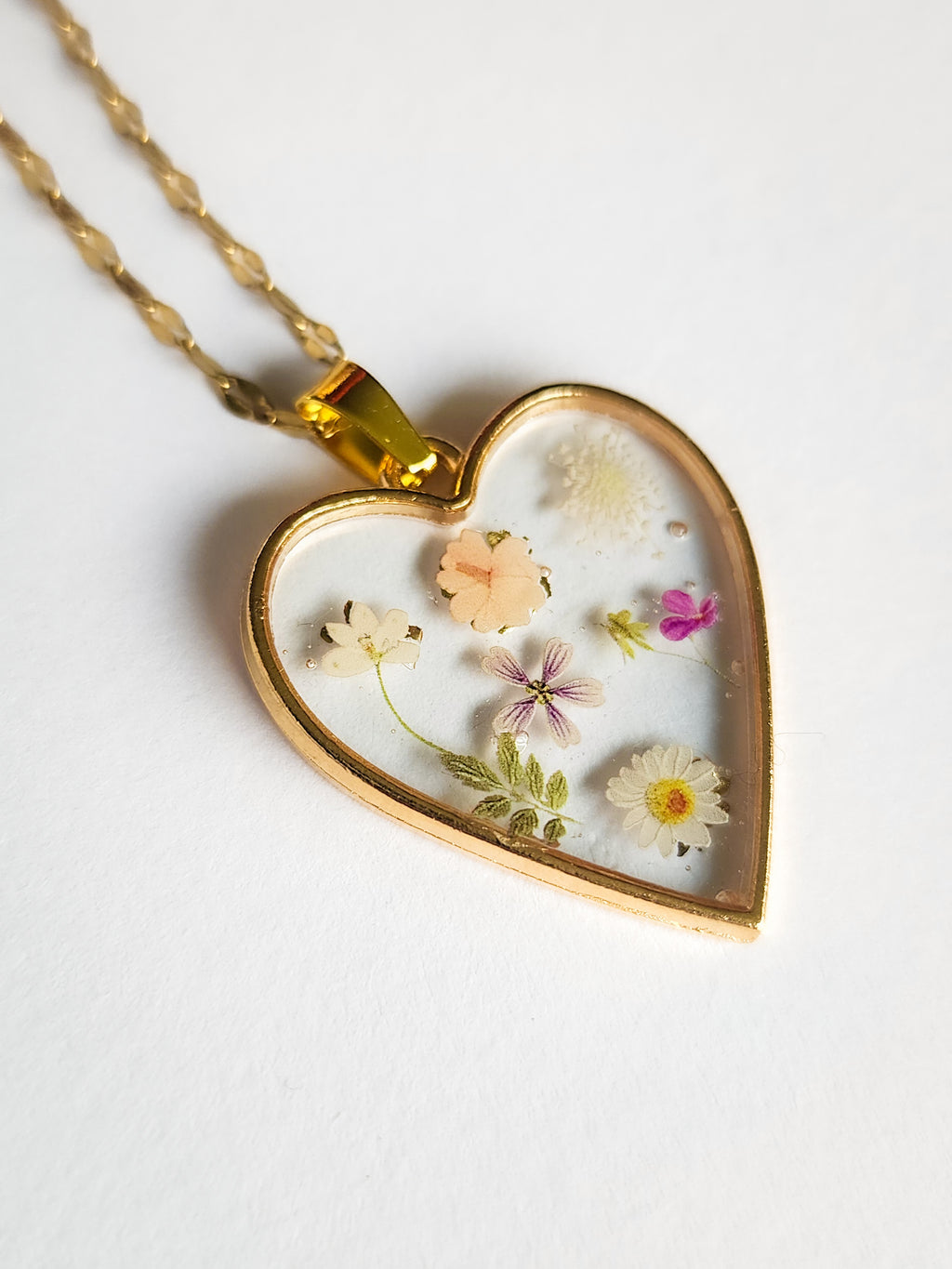 Petal Heart - Necklace | Wildflower Collection