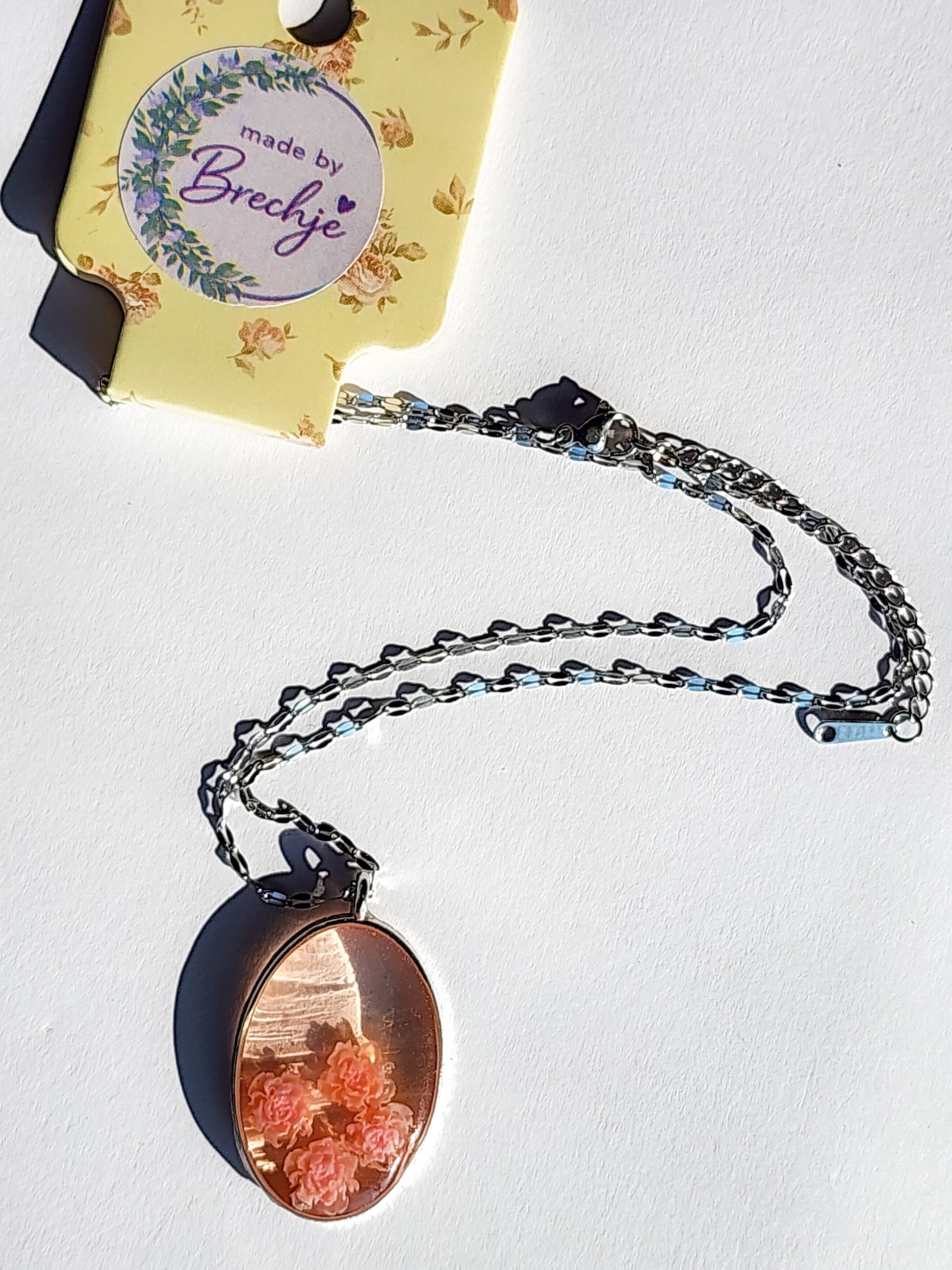 Amber rose - Necklace | Roseglass Collection