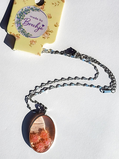 Amber rose - Necklace | Roseglass Collection