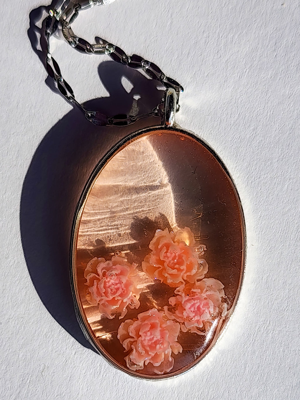Amber rose - Necklace | Roseglass Collection