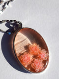 Amber rose - Necklace | Roseglass Collection