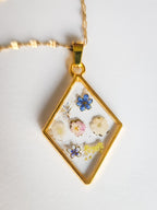 Petals in Diamond - Necklace | Wildflower Collection