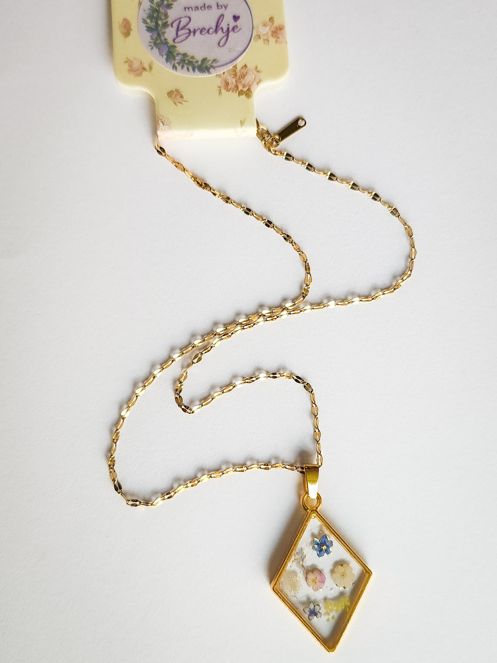 Petals in Diamond - Necklace | Wildflower Collection