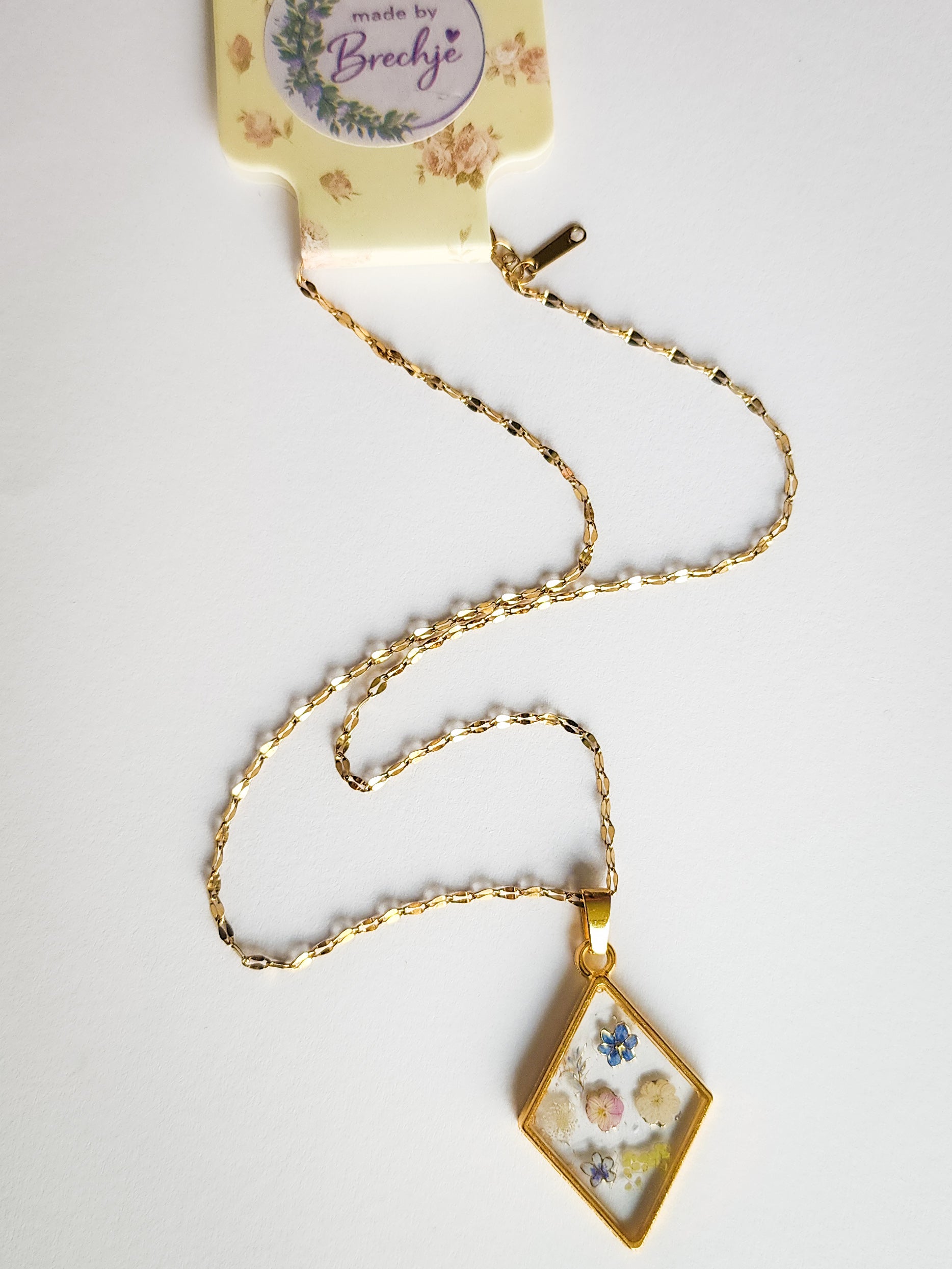 Petals in Diamond - Necklace | Wildflower Collection