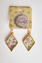 Petals in Diamond - Earrings | Wildflower Collection