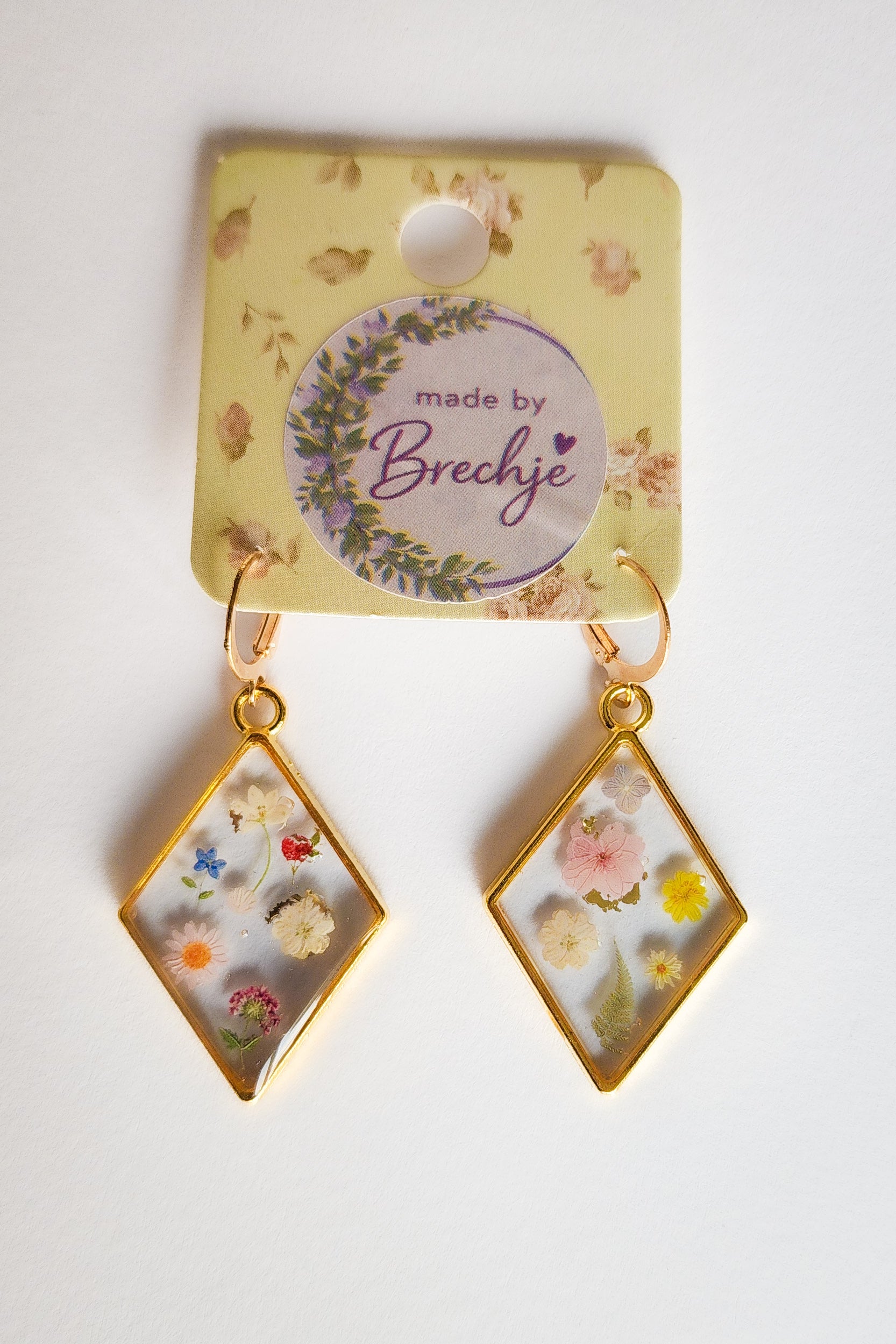 Petals in Diamond - Earrings | Wildflower Collection